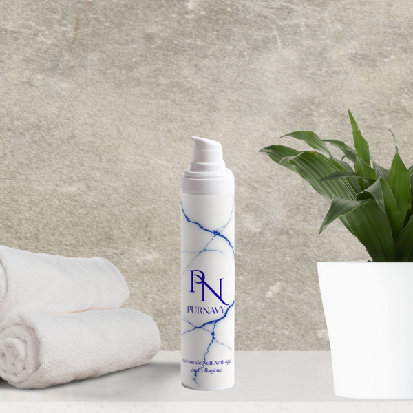 Crème de Nuit Anti-âge au collagène
