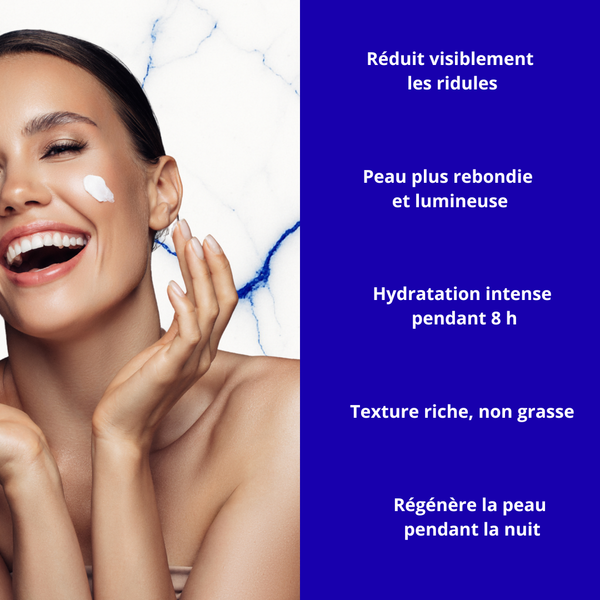 Crème de Nuit Anti-âge au collagène