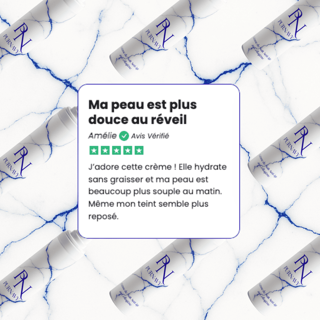 Crème de Nuit Anti-âge au collagène