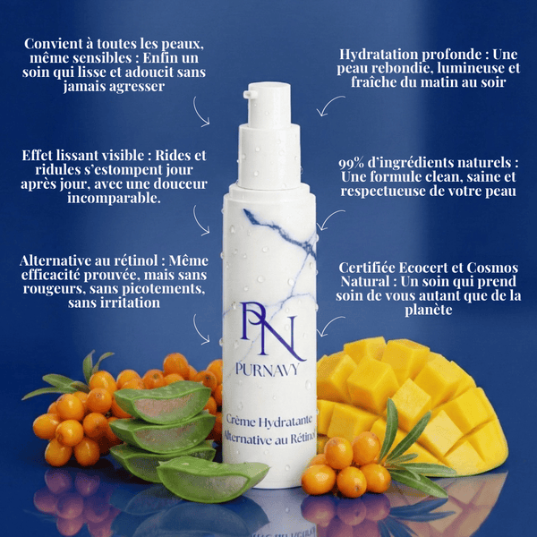 Crème Hydratante alternative au Rétinol