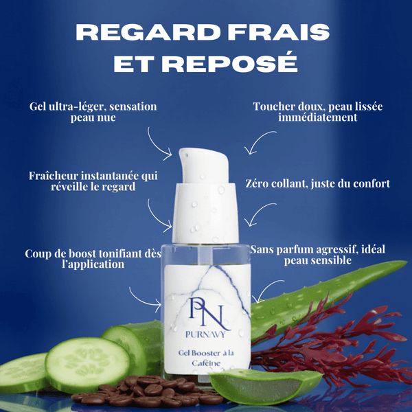 Gel booster à la caféine