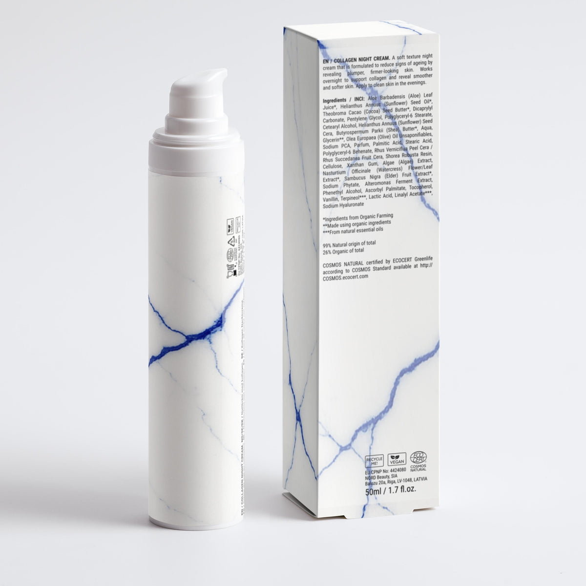 Crème de Nuit Anti-âge au collagène